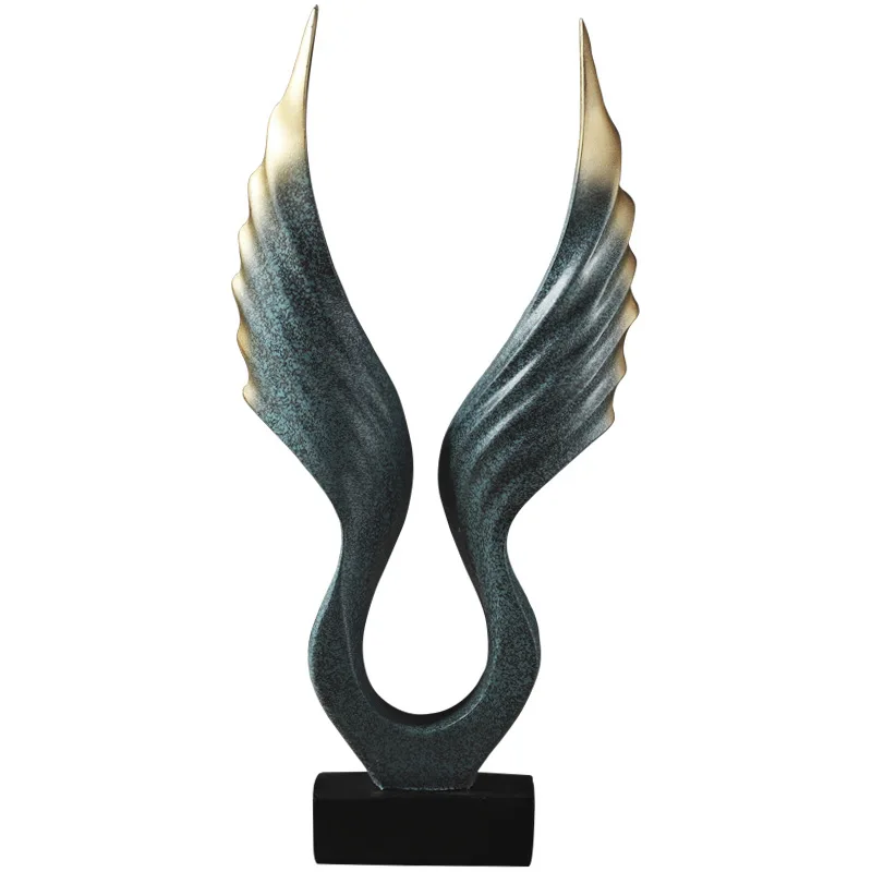 Creative European Style Modern Home Living Room Office Resin Ornaments Crafts Gifts Mirs Wings Office Desk Accessories
Creative European Style Modern Home Living Room Office Resin Ornaments Crafts Gifts Mirs Wings Office Desk Accessories