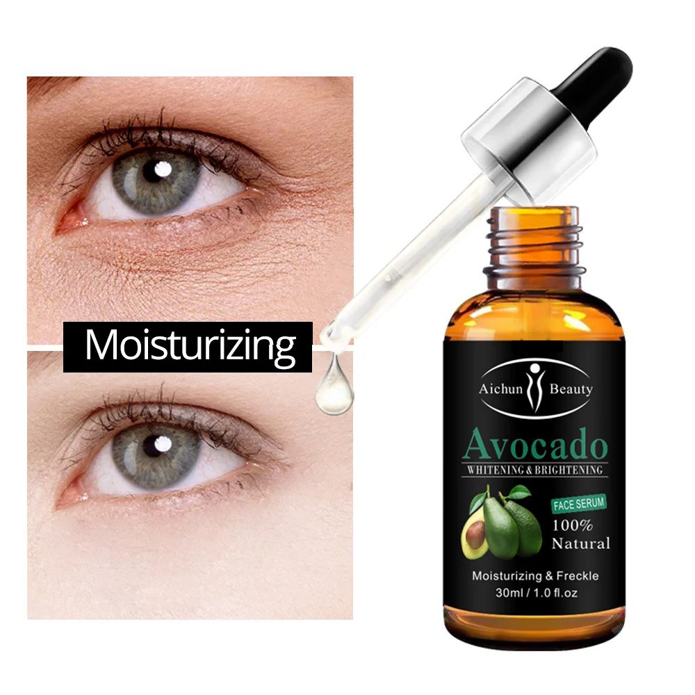 Shea Butter Eye Serum Anti-Wrinkle Remover Dark Circles Face Care Firming Skin Hydrated Reduces Fine Lines Brightens Skin Care