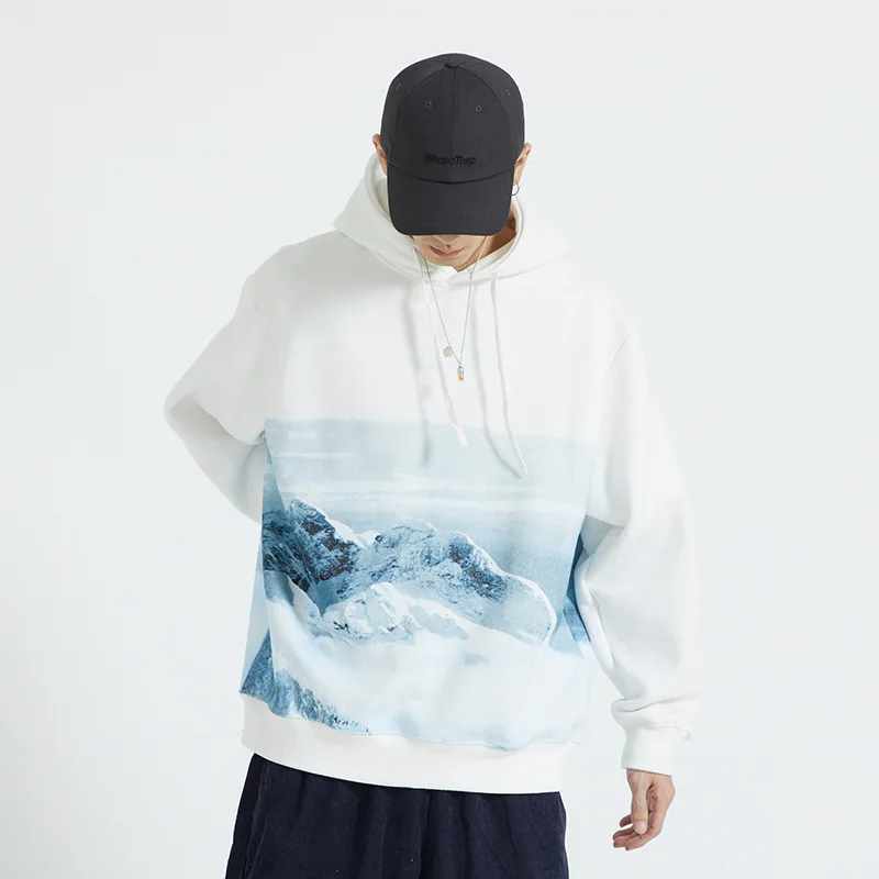 Snow Mountain Print Hoodies Sweatshirts 2020 Men Harajuku Hip Hop Casual Pullover Hooded Streetwear Fashion Male Tops
Snow Mountain Print Hoodies Sweatshirts 2020 Men Harajuku Hip Hop Casual Pullover Hooded Streetwear Fashion Male Tops