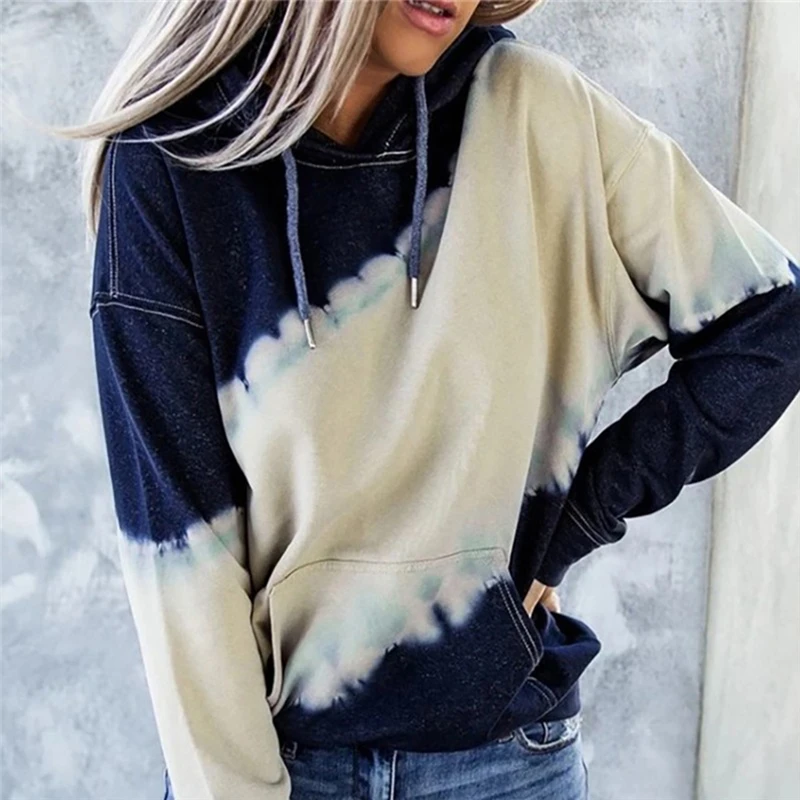 Women Gradient Dye Print Hoodies Long Sleeve Pocket Harajuku Hoodies Sweatshirt Autumn Female Loose Pullover Hoodies Tops 2XL
Women Gradient Dye Print Hoodies Long Sleeve Pocket Harajuku Hoodies Sweatshirt Autumn Female Loose Pullover Hoodies Tops 2XL