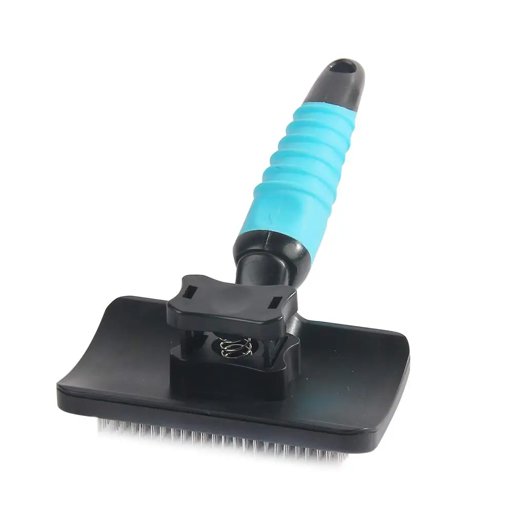 PAWISE Pet Self Cleaning Slicker Brush for Dogs and Cats Brush for Grooming Remove Loose Undercoat Mats and Tangled Hair
PAWISE Pet Self Cleaning Slicker Brush for Dogs and Cats Brush for Grooming Remove Loose Undercoat Mats and Tangled Hair