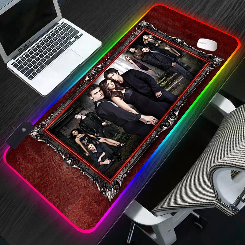 RGB Movie The Vampire Diaries Mouse Pad Large Gaming Computers Gamer Large Mouse Mat Accessories Mousepad XXL Mause Pad Keyboard
RGB Movie The Vampire Diaries Mouse Pad Large Gaming Computers Gamer Large Mouse Mat Accessories Mousepad XXL Mause Pad Keyboard