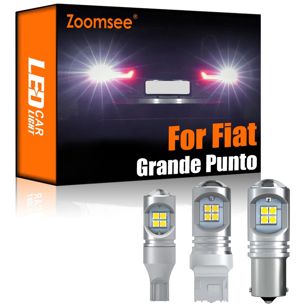 Zoomsee 2Pcs White Reverse LED For Fiat Grande Punto 2005-2012 Canbus Exterior Backup No Error Rear Tail Bulb Light Vehicle Lamp
Zoomsee 2Pcs White Reverse LED For Fiat Grande Punto 2005-2012 Canbus Exterior Backup No Error Rear Tail Bulb Light Vehicle Lamp
