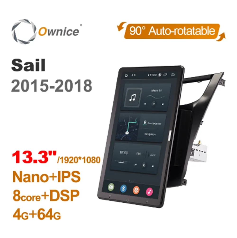 1920*1080 Ownice Android 10.0 Car Radio forChevrolet Sail 2015 2016 2017 2018 Multimedia Audio head Unit 13.3" IPS Rotatable
1920*1080 Ownice Android 10.0 Car Radio forChevrolet Sail 2015 2016 2017 2018 Multimedia Audio head Unit 13.3" IPS Rotatable