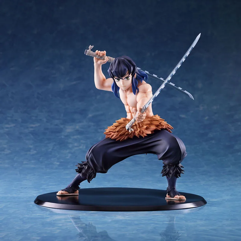 20cm Demon Slayer Action Figure 100% Original Inosuke 1/8 PVC collection model kids toys Anime Figure 
20cm Demon Slayer Action Figure 100% Original Inosuke 1/8 PVC collection model kids toys Anime Figure