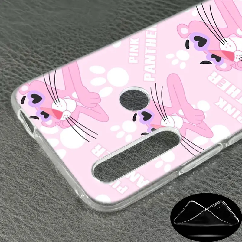 luxury Silicone Case The Pink Panther for Huawei Mate 30 20 Lite 10 Pro Y5 Y6 Y7 2019 Y9 Prime 2018 2017 Cover | Мобильные телефоны