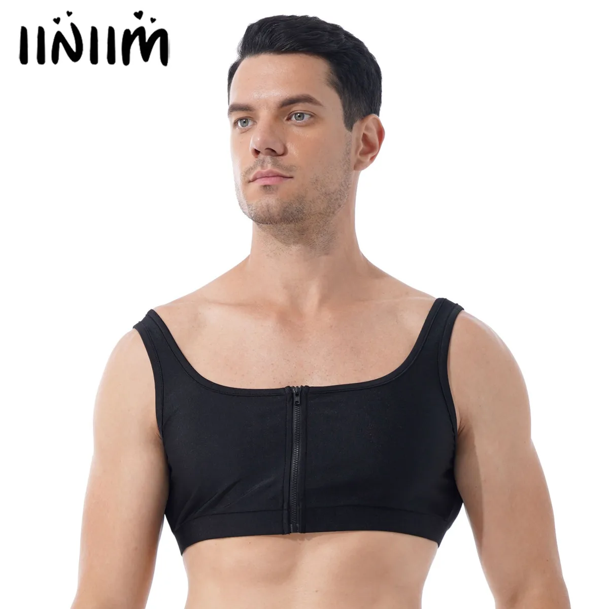 Men Summer Vest Tops Front Zipper Sports Cropped Tank Top U Neck Sleeveless Vest Workout Gym Fitness Exercise Tops Exotic Tanks
Men Summer Vest Tops Front Zipper Sports Cropped Tank Top U Neck Sleeveless Vest Workout Gym Fitness Exercise Tops Exotic Tanks