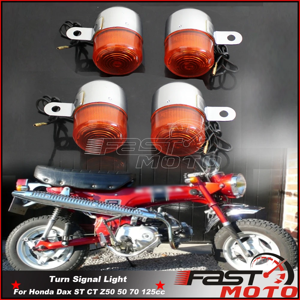 Front Rear Turn Signal Lamp Cafe Racer Blinker Indicator Flasher Light Tail Flashing For Honda Dax ST CT Z50 50 70 125cc Chopper
Front Rear Turn Signal Lamp Cafe Racer Blinker Indicator Flasher Light Tail Flashing For Honda Dax ST CT Z50 50 70 125cc Chopper