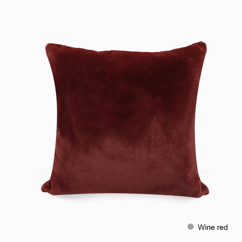 Nordic Simple Solid Color Plush Cushion Cover Bedroom Sofa Decorative Pillow Covers Soft Velvet Pillow Case Home Decor cojines
Nordic Simple Solid Color Plush Cushion Cover Bedroom Sofa Decorative Pillow Covers Soft Velvet Pillow Case Home Decor cojines