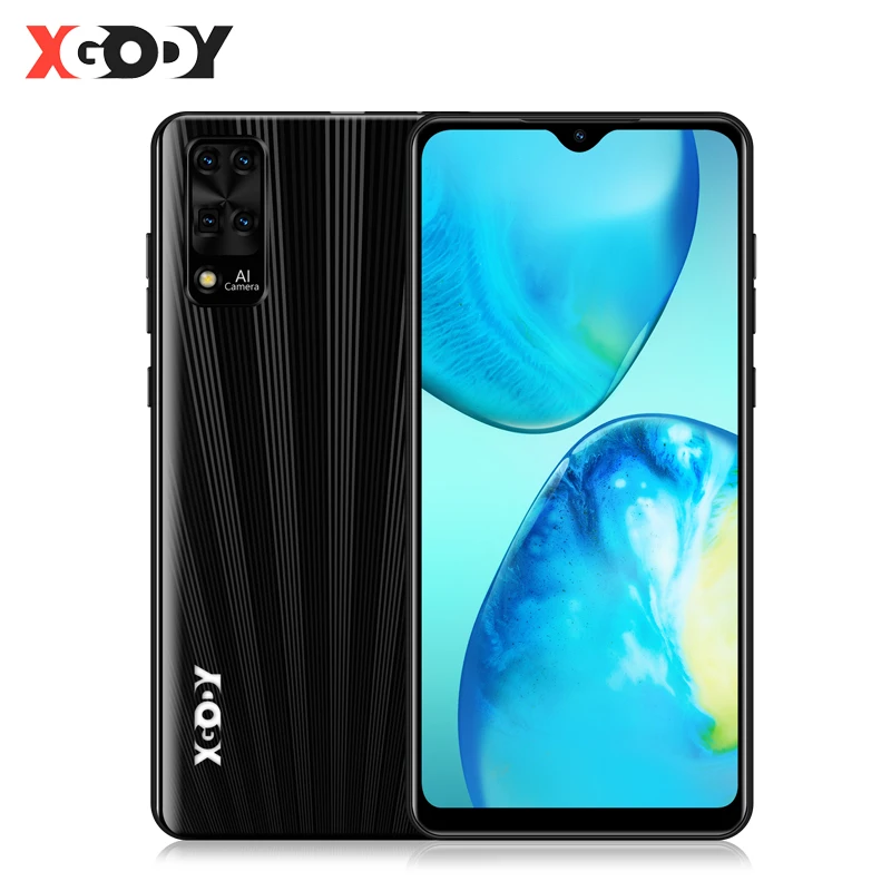 XGODY Глобальный Смартфон Android 9.0 6.3 " Большой экран Face ID Мобильный телефон 2 ГБ 16 ГБ Четырехъядерный 3000 мАч Две сим-карты 8 МП Камера 3G Клетка Теле...
XGODY Глобальный Смартфон Android 9.0 6.3 " Большой экран Face ID Мобильный телефон 2 ГБ 16 ГБ Четырехъядерный 3000 мАч Две сим-карты 8 МП Камера 3G Клетка Теле...
