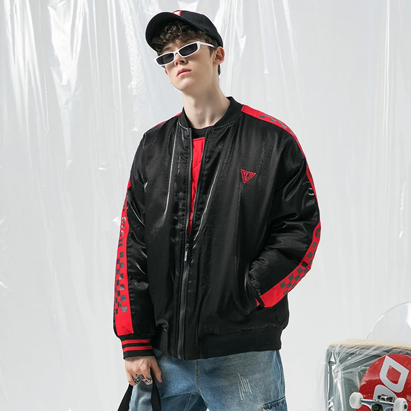 RHYMONSTER Side Strip Symmetrical Printed Stand-Up Collar Thick Parkas 2021 Fashion 3D Embroidery Coats Mens Hip Hop Loose Tops
RHYMONSTER Side Strip Symmetrical Printed Stand-Up Collar Thick Parkas 2021 Fashion 3D Embroidery Coats Mens Hip Hop Loose Tops