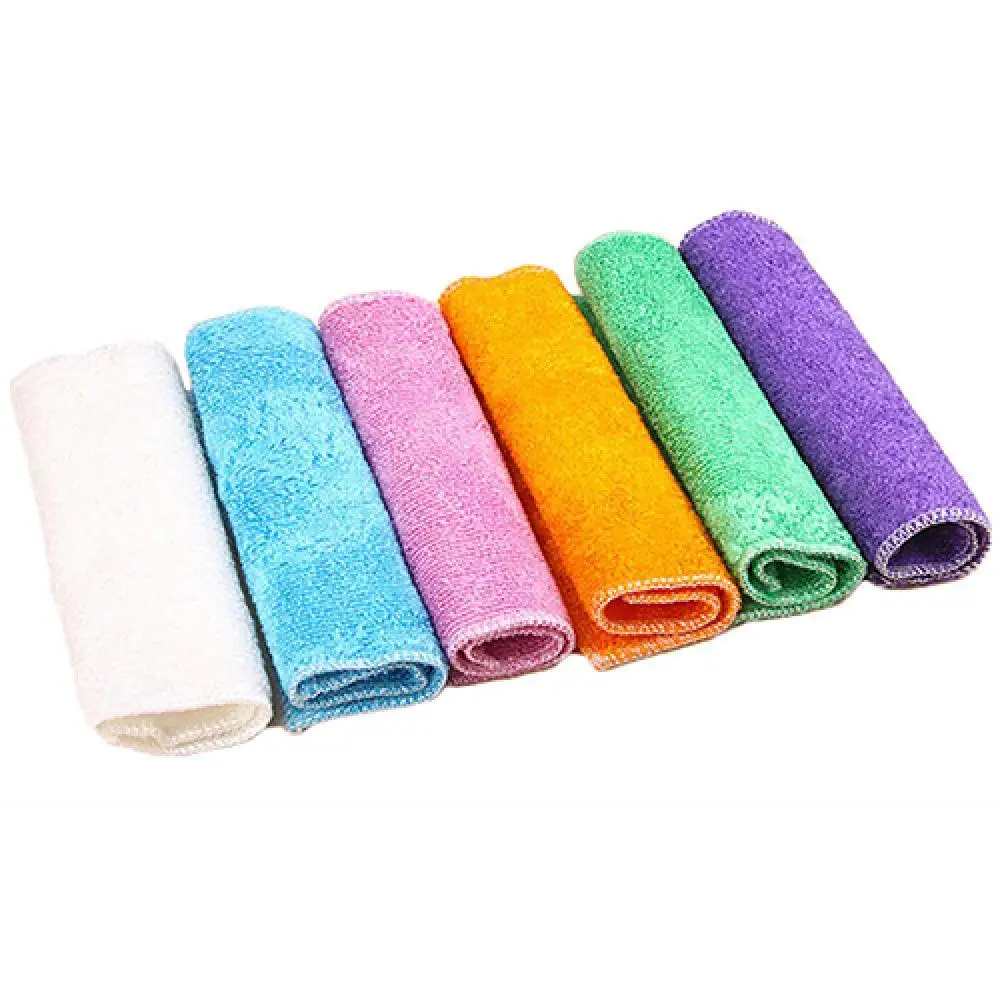 Dish Towel Dishcloth Bamboo Fiber Oil Washing Towels Anti-grease Anti-bacteria Super Absorbent Scouring Pad Kitchen Gadget
Dish Towel Dishcloth Bamboo Fiber Oil Washing Towels Anti-grease Anti-bacteria Super Absorbent Scouring Pad Kitchen Gadget