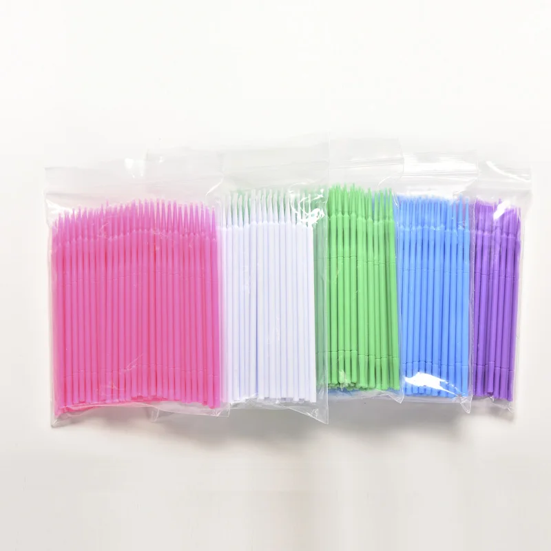 100pcs 6 Colors Lint Free Disposable Makeup Brushes Swab Microbrushes Eyelash Extension Tools Individual Lash Removing Tools
100pcs 6 Colors Lint Free Disposable Makeup Brushes Swab Microbrushes Eyelash Extension Tools Individual Lash Removing Tools