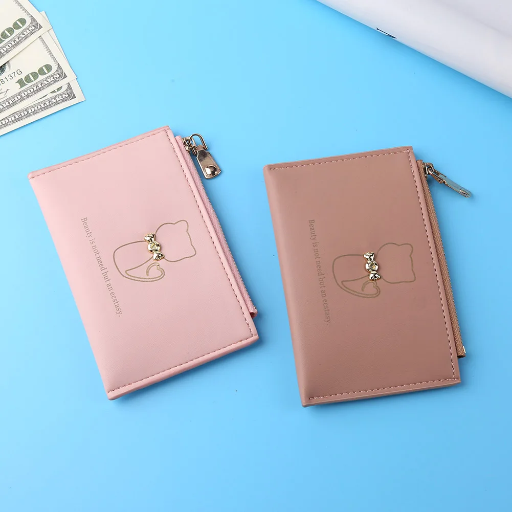 Fashion Women PU Zipper Cash ID Card Credit Card Holder Solid Color Multi-slot Mini Business Card Case Mini Coin Purse Wallet
Fashion Women PU Zipper Cash ID Card Credit Card Holder Solid Color Multi-slot Mini Business Card Case Mini Coin Purse Wallet