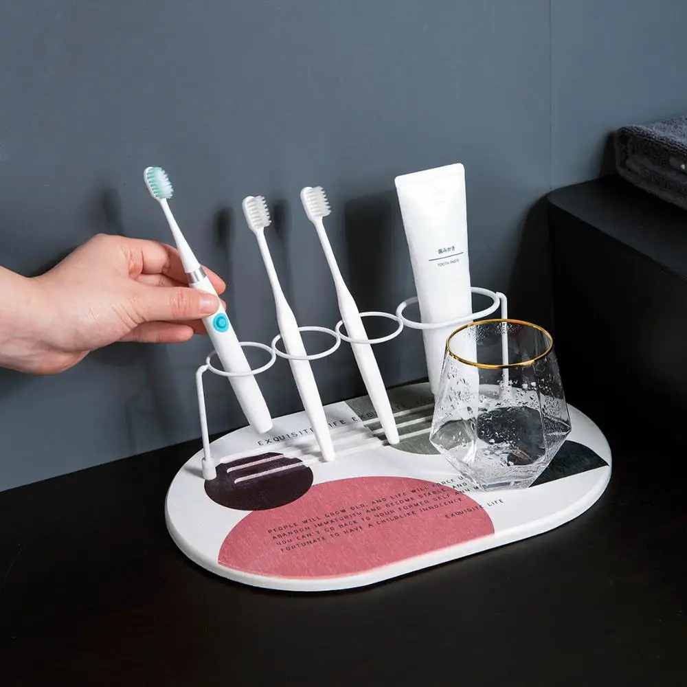 Diatom Ooze Toothbrush Holder Storage Rack Toothbrush Cup Mat Pad Bathroom Water Absorption Mats Soap Toothpaste Mat Plate
Diatom Ooze Toothbrush Holder Storage Rack Toothbrush Cup Mat Pad Bathroom Water Absorption Mats Soap Toothpaste Mat Plate