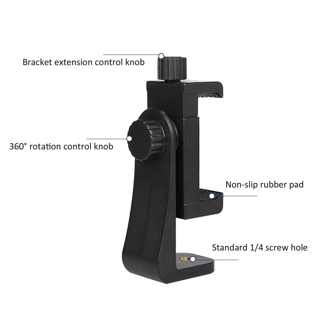 Phone Tripod Mount Adapter Clip Support Holder Stand Vertical&Horizontal Video Shooting for Andriod iPhone Smart Phones
Phone Tripod Mount Adapter Clip Support Holder Stand Vertical&Horizontal Video Shooting for Andriod iPhone Smart Phones