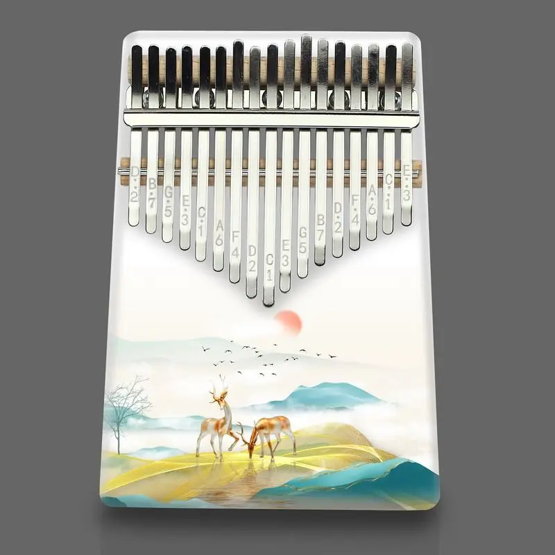 Kalimba Acrylic 17 Key Transparent Thumb Piano Mbira Sanza with Tuner Hammer Gig Kalimba Case Manual Christmas Gift
Kalimba Acrylic 17 Key Transparent Thumb Piano Mbira Sanza with Tuner Hammer Gig Kalimba Case Manual Christmas Gift