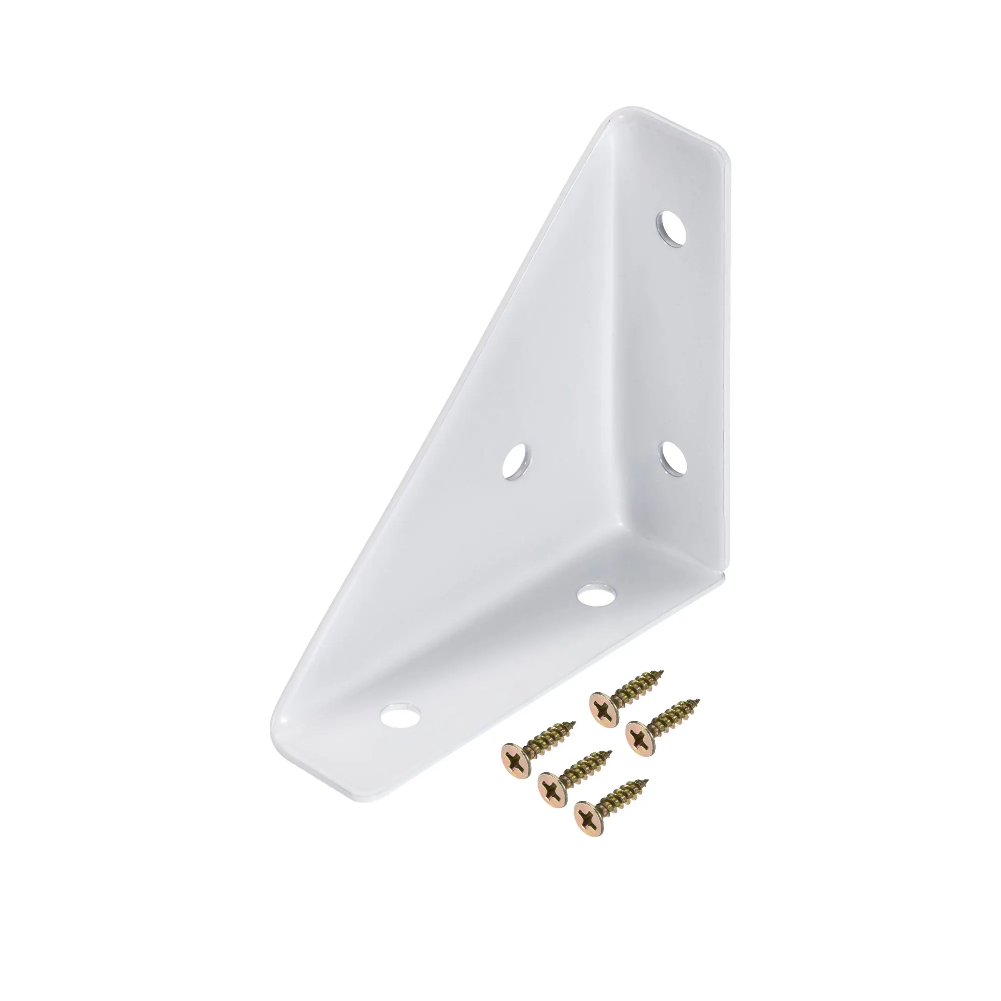 Uxcell Angle Corner Brackets 66mm x 66mm, Cold Rolled Steel Braces Joining Support for Desk Bed Edge White 4Pcs
Uxcell Angle Corner Brackets 66mm x 66mm, Cold Rolled Steel Braces Joining Support for Desk Bed Edge White 4Pcs