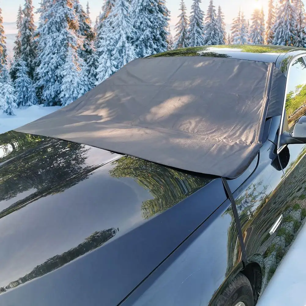 Car Front Windshield Snow Anti-frost And Waterproof Cover Sun Blocking Car Protector Cover Fits For Most Vehicles
Car Front Windshield Snow Anti-frost And Waterproof Cover Sun Blocking Car Protector Cover Fits For Most Vehicles