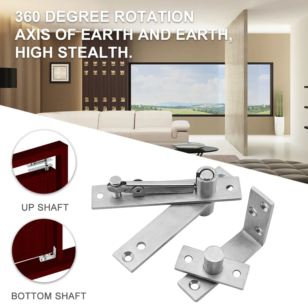 Up And Down Door Pivot Hinge Shaft 360 Degree Rotation Easy Install Universal With M 5*30 Screws Door Hardware
Up And Down Door Pivot Hinge Shaft 360 Degree Rotation Easy Install Universal With M 5*30 Screws Door Hardware
