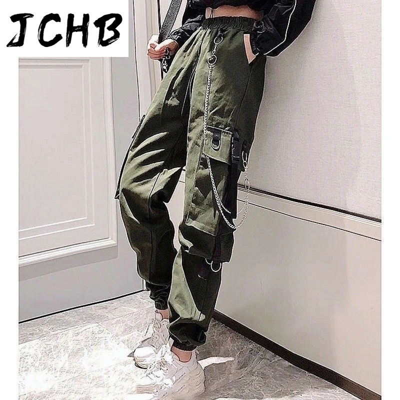 2021 Korean High Waist Cargo Pants Women Streetwear Women Hip Hop Style Kocasual Solid Pants Students Couple Loose Women Sweatpa
2021 Korean High Waist Cargo Pants Women Streetwear Women Hip Hop Style Kocasual Solid Pants Students Couple Loose Women Sweatpa