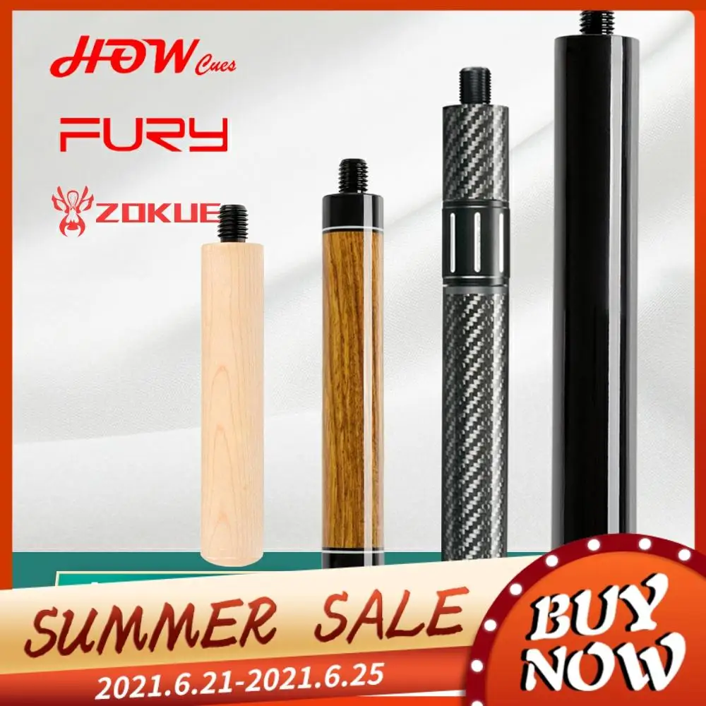 Extended For Billiard Carbon Fiber Extension How/Zokue/Fury Solid Maple Wood Durable Cue Extension Pool Cue Billiard Accessories
Extended For Billiard Carbon Fiber Extension How/Zokue/Fury Solid Maple Wood Durable Cue Extension Pool Cue Billiard Accessories