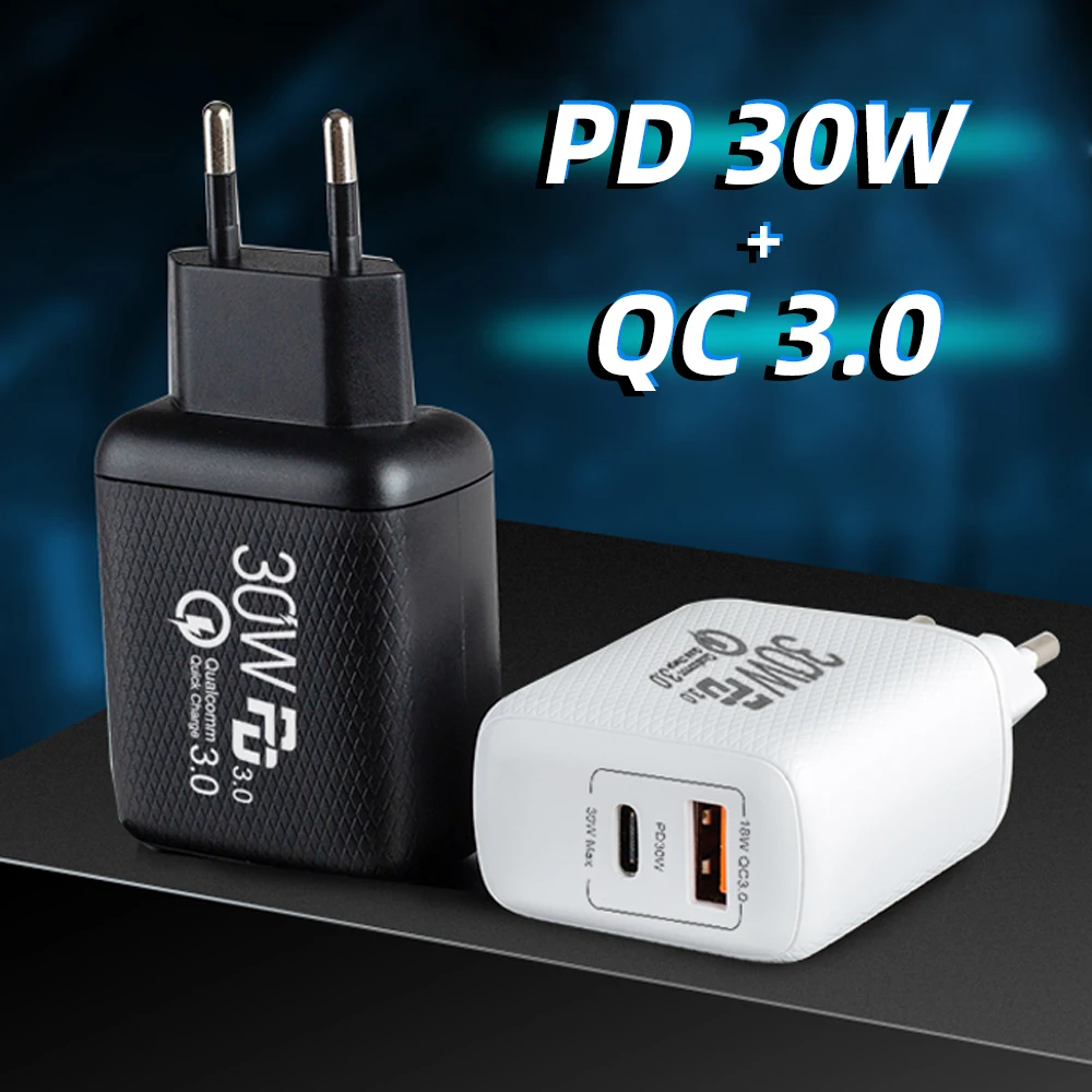 Зарядное устройство AKNKDO сетевое с Usb-портами и поддержкой быстрой зарядки, 30 Вт
Зарядное устройство AKNKDO сетевое с Usb-портами и поддержкой быстрой зарядки, 30 Вт