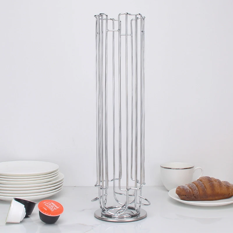 24pcs Capacity Iron Coffee Capsule Holder Dolce Gusto Stand Display Rack Coffee Pods Plating Holder Kitchen Coffee Storage Stand
24pcs Capacity Iron Coffee Capsule Holder Dolce Gusto Stand Display Rack Coffee Pods Plating Holder Kitchen Coffee Storage Stand
