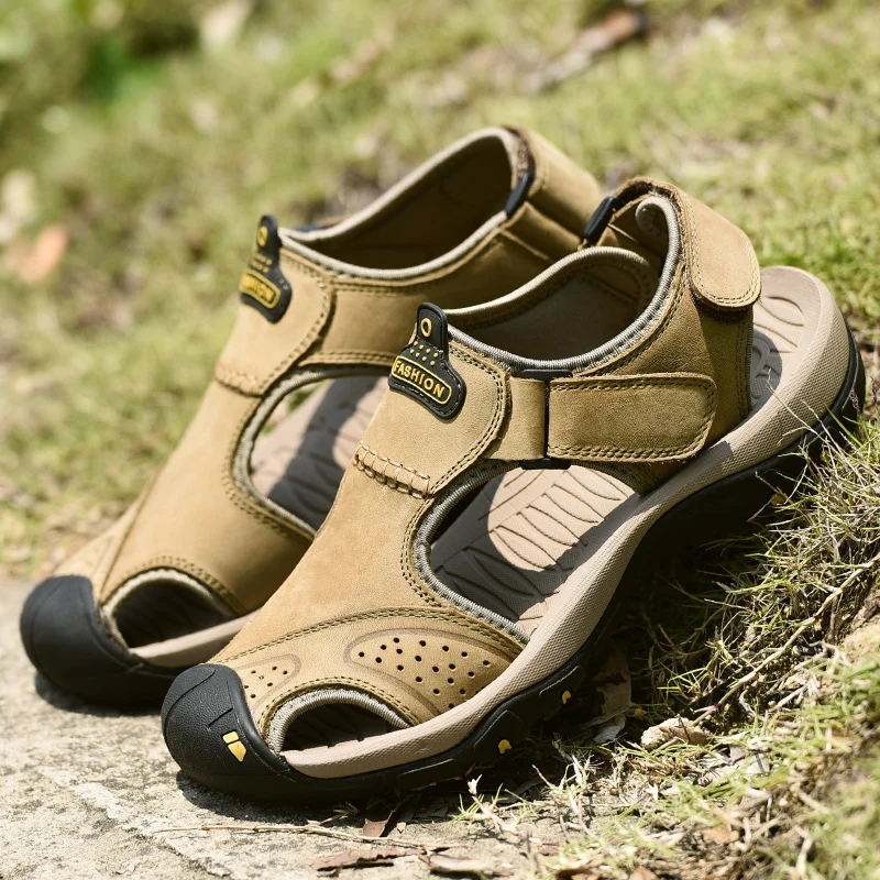 Sandalias De Cuero Para Hombre Sandalias Transpirables Sandles For Men Sandalet Erkek Sandals Leather Genuine Sandale Homme Ete
Sandalias De Cuero Para Hombre Sandalias Transpirables Sandles For Men Sandalet Erkek Sandals Leather Genuine Sandale Homme Ete