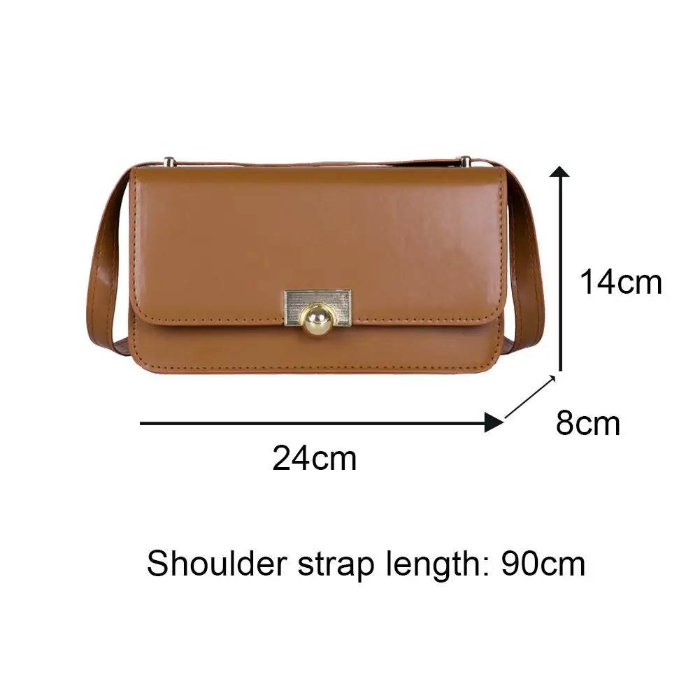 New Fashion Handbags Simple Women Shoulder Bag Pure Color Messenger Handbag Leather Small Money Purse Leisure Daily Shopping
New Fashion Handbags Simple Women Shoulder Bag Pure Color Messenger Handbag Leather Small Money Purse Leisure Daily Shopping