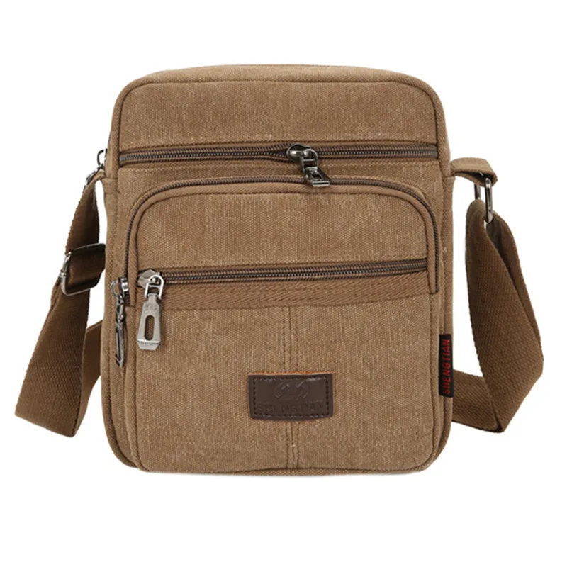 Multifunctional men's Shoulder Bag Flap Solid Color Casual Messenger Canvas Fashion Zipper Retro Travel men's Shoulder Bag 
Multifunctional men's Shoulder Bag Flap Solid Color Casual Messenger Canvas Fashion Zipper Retro Travel men's Shoulder Bag