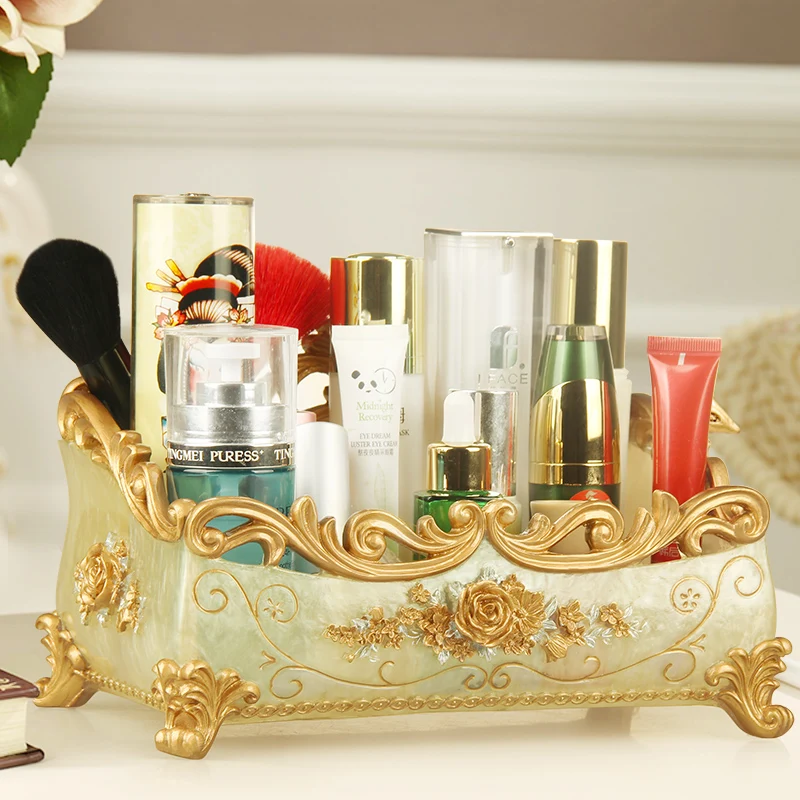 Luxury Cosmetic Lipstick Holder Handicraft Carving And Painting Eco Resin Makeup Organizer Cosmetic Holder Makeup Tools Storage
Luxury Cosmetic Lipstick Holder Handicraft Carving And Painting Eco Resin Makeup Organizer Cosmetic Holder Makeup Tools Storage