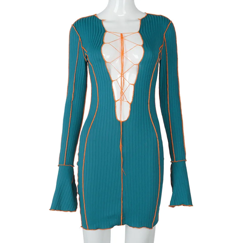 Y2K Summer Dress 2021 Women Sexy Deep V-Neck Long Sleeve Bodycon Slim Party Dresses Casual Striped Mujer Vestidos
Y2K Summer Dress 2021 Women Sexy Deep V-Neck Long Sleeve Bodycon Slim Party Dresses Casual Striped Mujer Vestidos