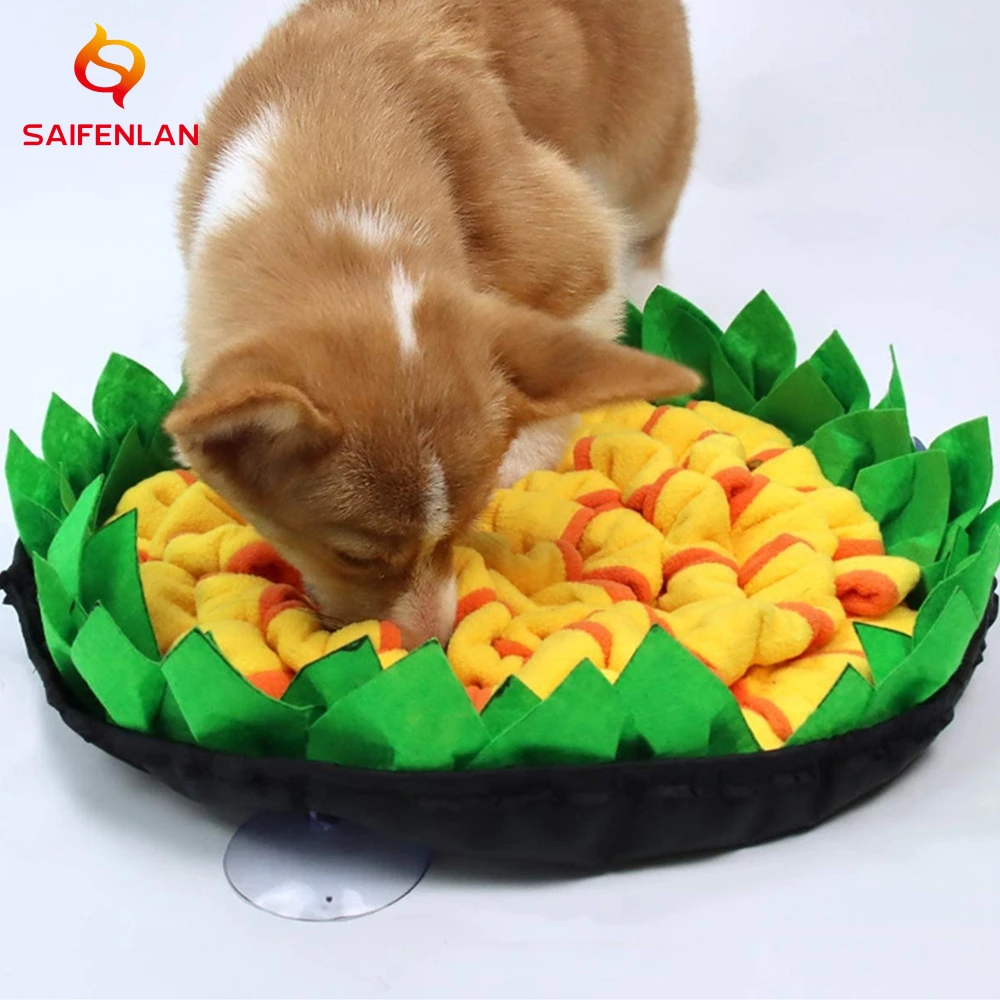 Plush Sunflower Dog Toys Snuffle Mat Dog Puzzle Hide Seek Food Foraging Training Slow Feeder Toys Stress Release Pet Supplies
Plush Sunflower Dog Toys Snuffle Mat Dog Puzzle Hide Seek Food Foraging Training Slow Feeder Toys Stress Release Pet Supplies