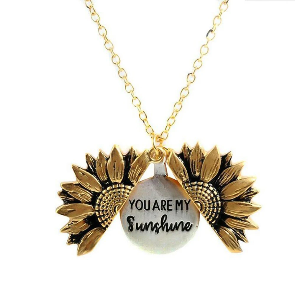 2021 модное золотое ожерелье на заказ, You Are My Sunshine, открытое ожерелье, ювелирные изделия для женщин, подарки
2021 модное золотое ожерелье на заказ, You Are My Sunshine, открытое ожерелье, ювелирные изделия для женщин, подарки