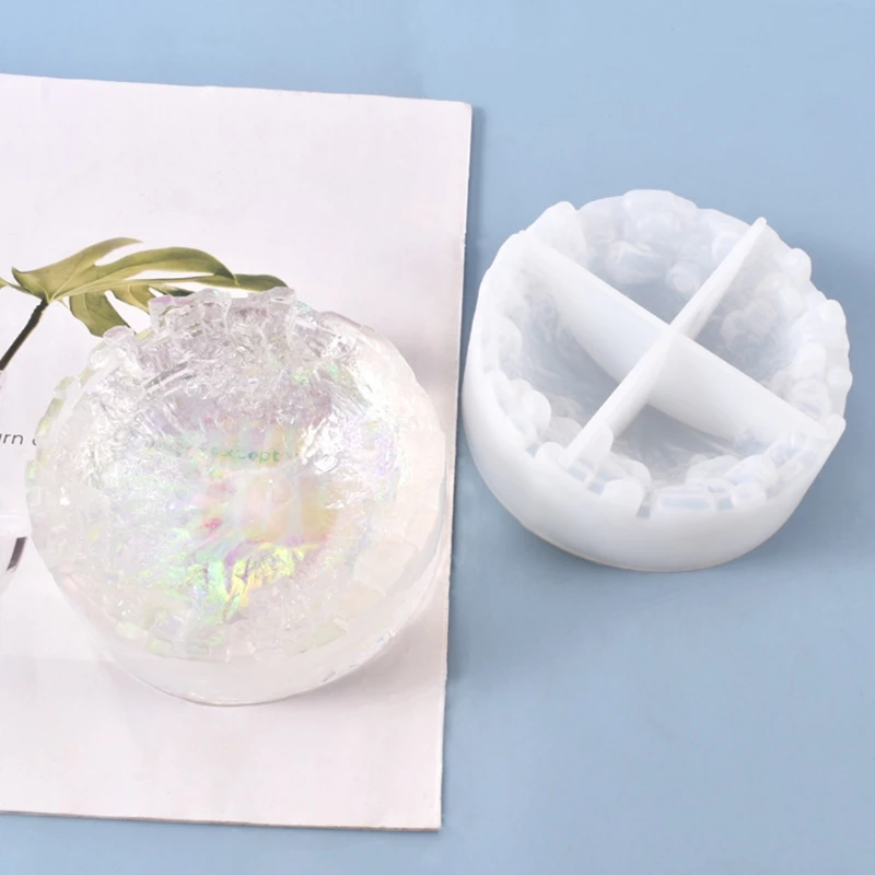 DIY Crafts Decorations Crystal Epoxy Resin Mold Mirror Ashtray Silicone Mould 
DIY Crafts Decorations Crystal Epoxy Resin Mold Mirror Ashtray Silicone Mould