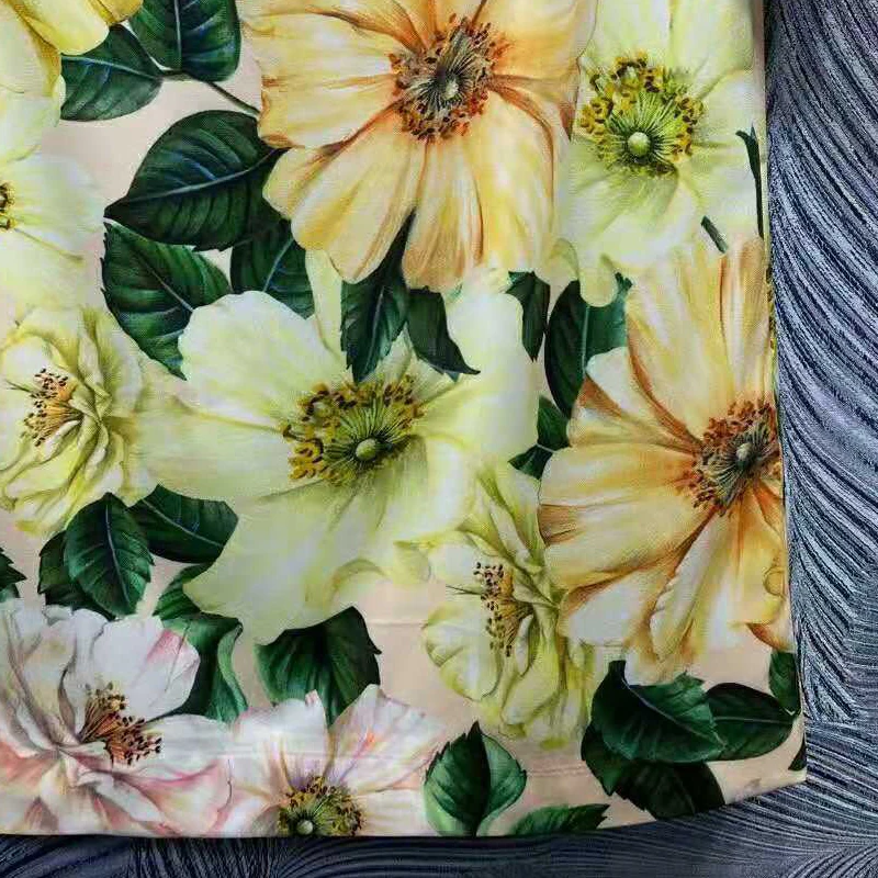SEQINYY Fashion Suit Sicily Summer Spring New Fashion Design Women 100% Silk Blouse + Knee Skirt Camellia Flowers Print Suit
SEQINYY Fashion Suit Sicily Summer Spring New Fashion Design Women 100% Silk Blouse + Knee Skirt Camellia Flowers Print Suit