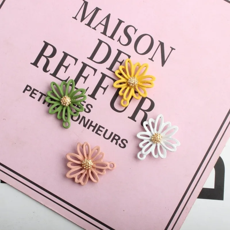 20pc Rubber Paint Five Daisy Flowers Alloy Charm Bracelet Pendant DIY Ornament Accessories Factory Outlet 20x23mm
20pc Rubber Paint Five Daisy Flowers Alloy Charm Bracelet Pendant DIY Ornament Accessories Factory Outlet 20x23mm