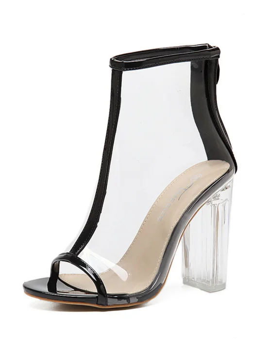 2021 summer new 2019 summer high heels fish mouth sandals transparent zipper crystal thick heel women's naked boots
2021 summer new 2019 summer high heels fish mouth sandals transparent zipper crystal thick heel women's naked boots