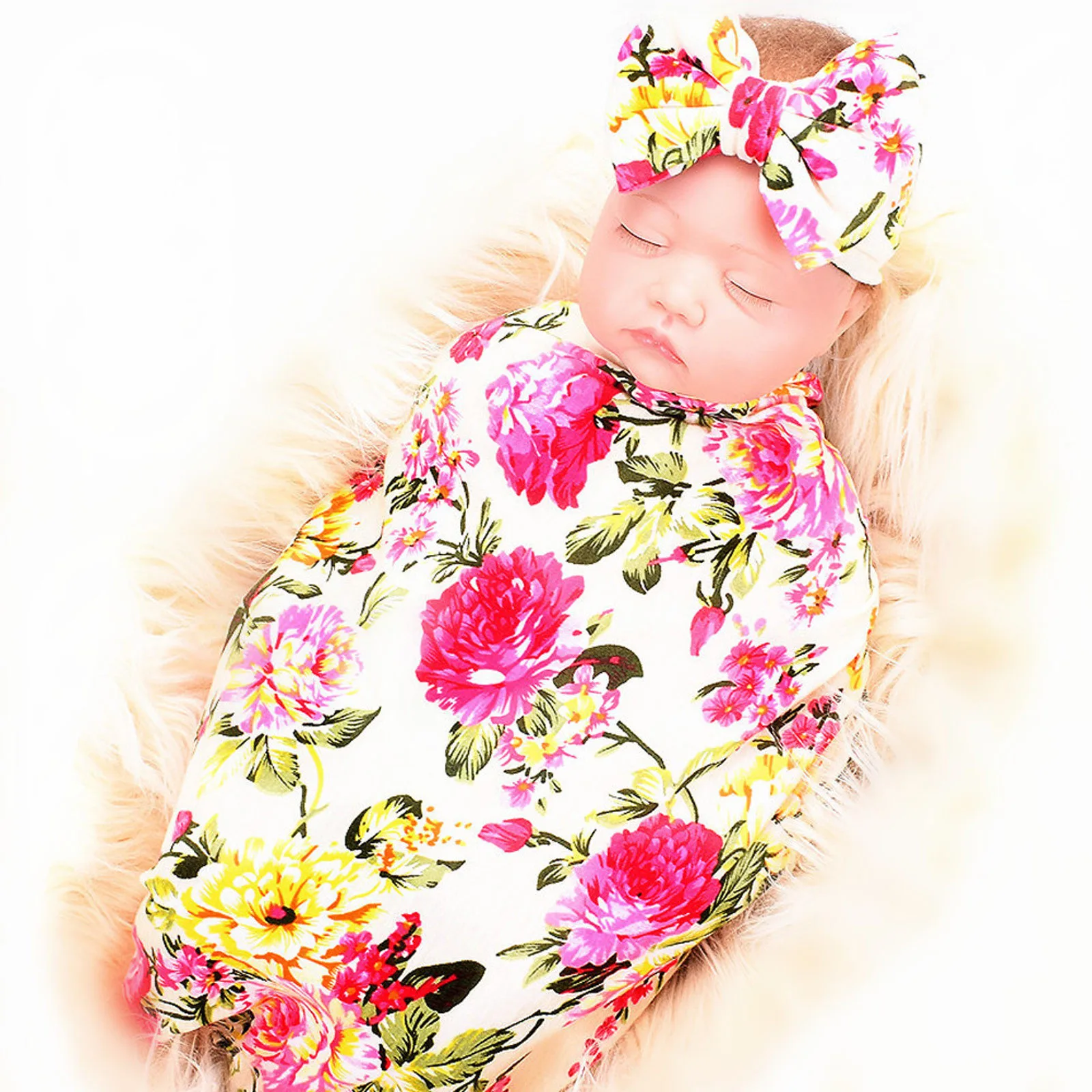 2Pcs Newborn Infant Baby Swaddle Blanket Sleeping Wrap+Headband Set Set Baby Sleeping Bag Baby Stuff For Newborns Hot Sale
2Pcs Newborn Infant Baby Swaddle Blanket Sleeping Wrap+Headband Set Set Baby Sleeping Bag Baby Stuff For Newborns Hot Sale