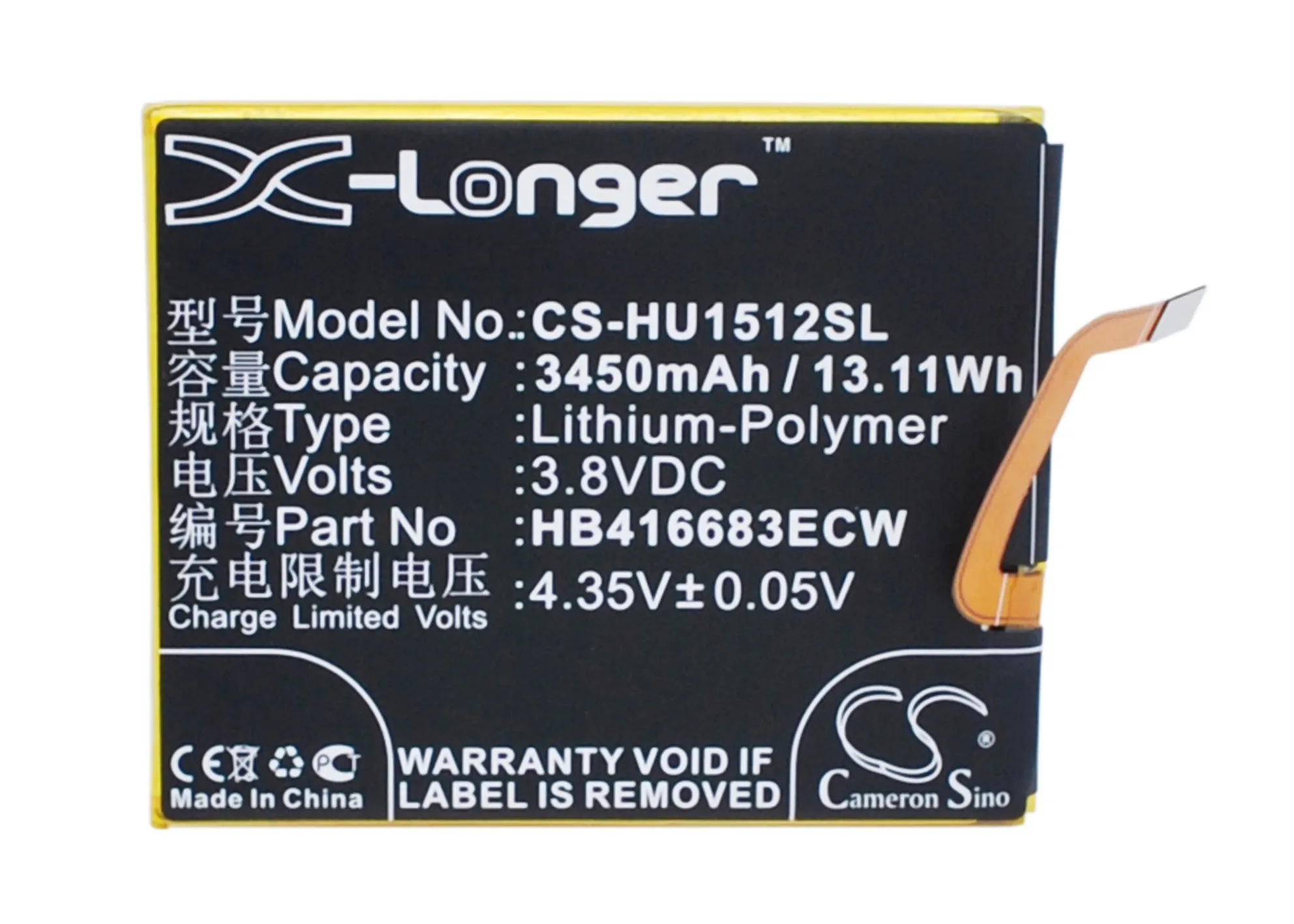Аккумулятор Cameron Sino 3450 мАч для Google Nexus 6P,Nexus 6P A1,Nexus 6P A2,HuaweiAngler,H1511,H1512,HB416683ECW
Аккумулятор Cameron Sino 3450 мАч для Google Nexus 6P,Nexus 6P A1,Nexus 6P A2,HuaweiAngler,H1511,H1512,HB416683ECW