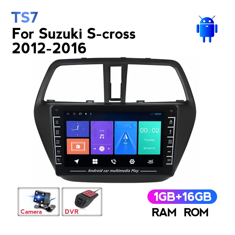 Android IPS экран для Suzuki SX4 S-Class S Cross 2012 2013 2014 2015 2016 автомобильное радио мультимедийный Видеоплеер поддержка BT WIFI
Android IPS экран для Suzuki SX4 S-Class S Cross 2012 2013 2014 2015 2016 автомобильное радио мультимедийный Видеоплеер поддержка BT WIFI
