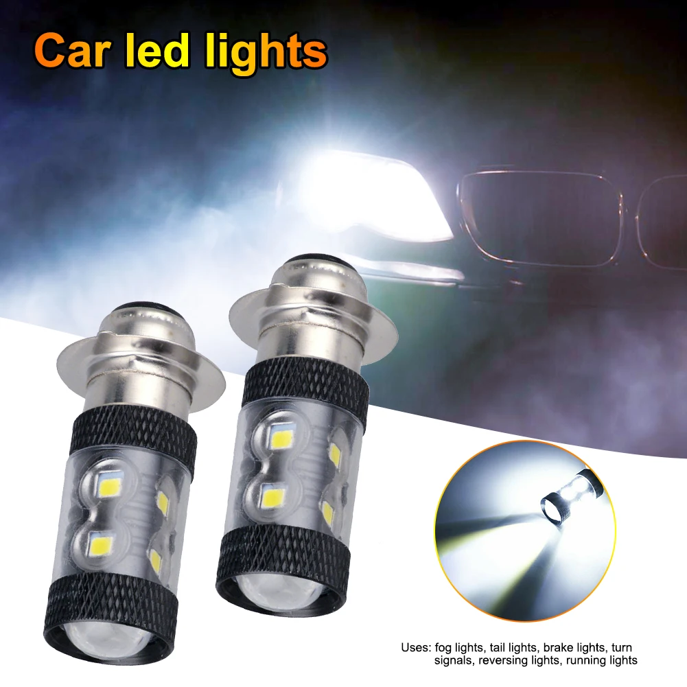 2pcs P15D H6 LED Motorcycle Bike Moped Scooter ATV Headlight Bulb White 6000K Motorbike DRl Daytime Light For Yamaha
2pcs P15D H6 LED Motorcycle Bike Moped Scooter ATV Headlight Bulb White 6000K Motorbike DRl Daytime Light For Yamaha