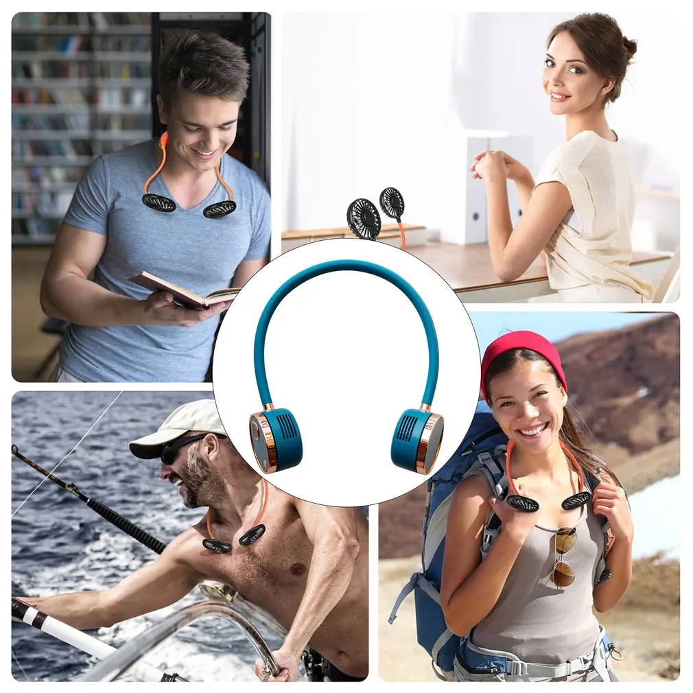 Led Digital Display Portable Fan Universal Hose Three Gear Wind Speed 2000mah Neck Fan For Indoor And Outdoor
Led Digital Display Portable Fan Universal Hose Three Gear Wind Speed 2000mah Neck Fan For Indoor And Outdoor