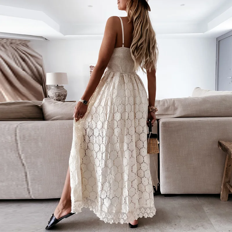 2021 Sexy Backless V Neck Sling Jumpsuit Summer Hollow Out Crochet Lace Shorts Playsuit Casual Beach Cover Split Bodysuit Romper
2021 Sexy Backless V Neck Sling Jumpsuit Summer Hollow Out Crochet Lace Shorts Playsuit Casual Beach Cover Split Bodysuit Romper
