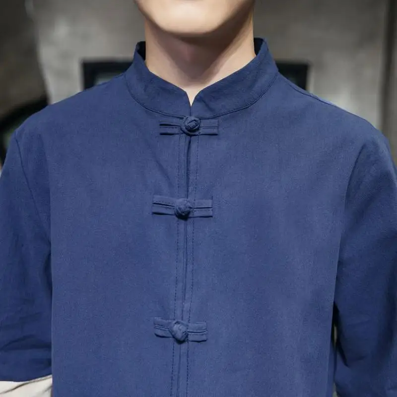 M-5XL Plus Size Men Half Sleeve Vintage Shirt Streetwear Summer Clothing Plain Color Mandarin Collar Linen Shirts Men XXXXXL
M-5XL Plus Size Men Half Sleeve Vintage Shirt Streetwear Summer Clothing Plain Color Mandarin Collar Linen Shirts Men XXXXXL