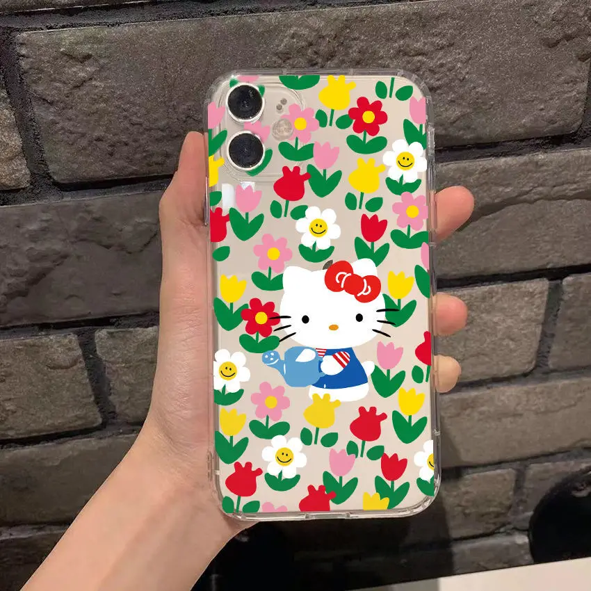 Hello Kitty Cute Flower Silicone Transparent Phone Case for iPhone13 13Pro 13Promax 12 12Pro Max 11Pro X XS MAX XR 7 8Plus Cover
Hello Kitty Cute Flower Silicone Transparent Phone Case for iPhone13 13Pro 13Promax 12 12Pro Max 11Pro X XS MAX XR 7 8Plus Cover