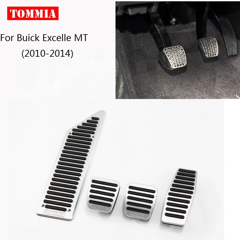 tommia Pedal Cover Fuel Gas Brake Foot Rest Housing No Drilling For Buick Excelle AT MT 2010-2014 Car-styling
tommia Pedal Cover Fuel Gas Brake Foot Rest Housing No Drilling For Buick Excelle AT MT 2010-2014 Car-styling