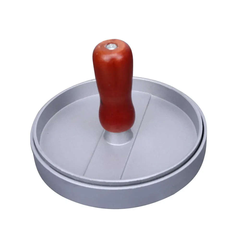 Patty Maker Burger Presser Manual Aluminium Round Kitchen Tool Silver Aluminum 1PC Kitchen Tools Non-Stick Hamburger Beef Meat
Patty Maker Burger Presser Manual Aluminium Round Kitchen Tool Silver Aluminum 1PC Kitchen Tools Non-Stick Hamburger Beef Meat