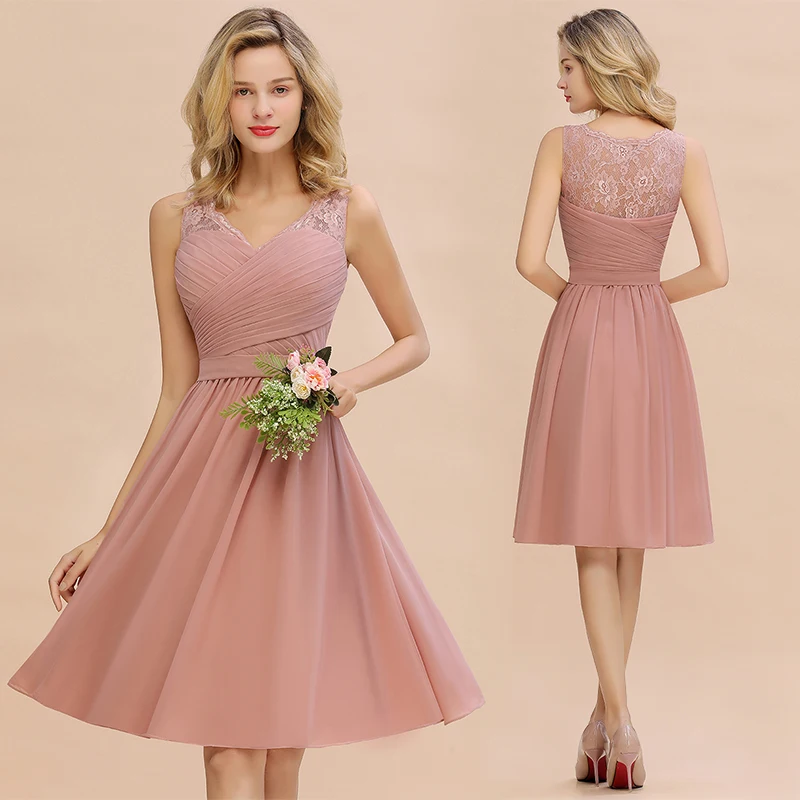 SALE CUSTOM Pink Bridesmaid Dresses Short Blue Illusion Back Knee Length Sweet Heart A-Line Zipper Wedding Evening Party Gown
SALE CUSTOM Pink Bridesmaid Dresses Short Blue Illusion Back Knee Length Sweet Heart A-Line Zipper Wedding Evening Party Gown